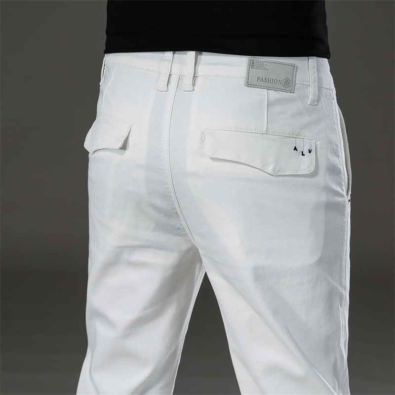 Streetwear Brand Pants - Pantalon droit en coton pour hommes,