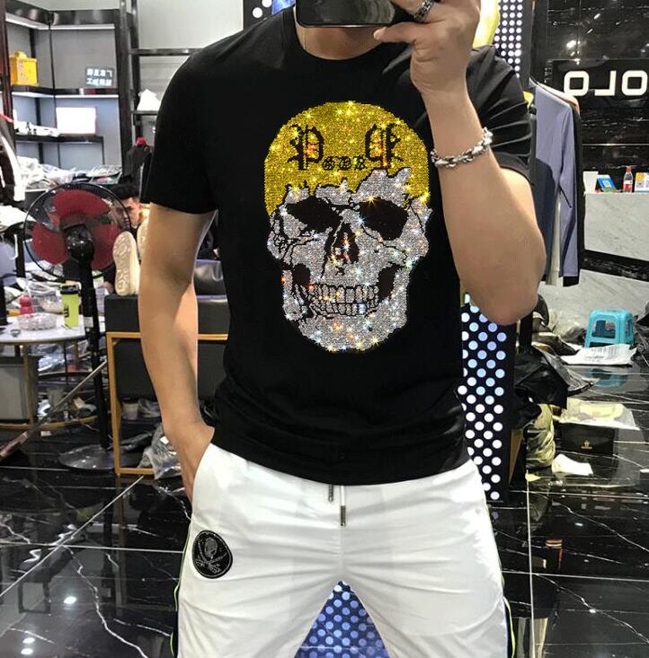 Gothic Streetwear Brand - Nouveau T-shirt trois couleurs pour hommes,