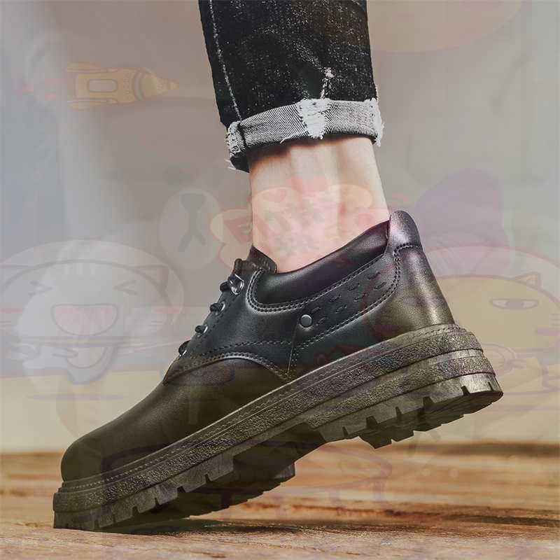 Streetwear Brand Drops - Baskets de Tennis en cuir naturel