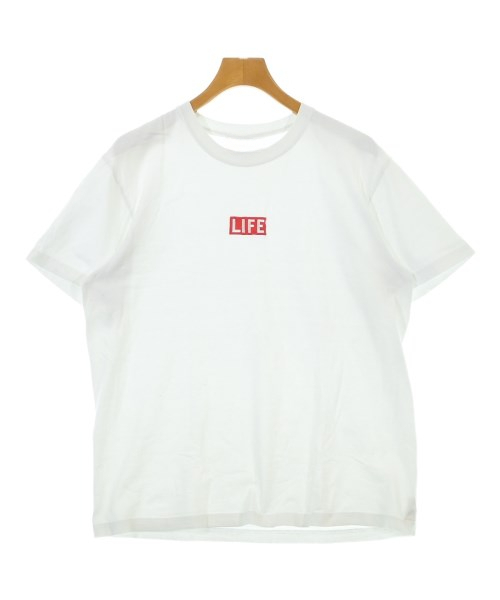 Streetwear Brand Red Logo - T-shirt en coton avec logo LIFE