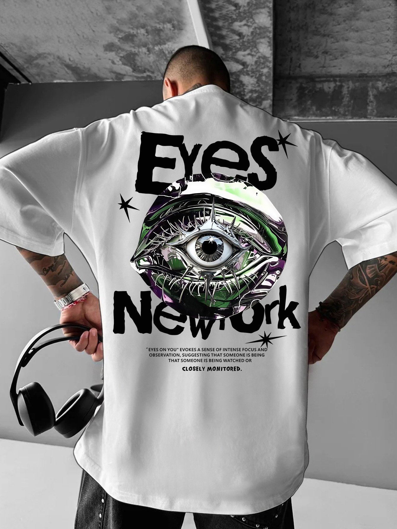 Streetwear Brand New York - T-shirt oversize homme style streetwear gothique