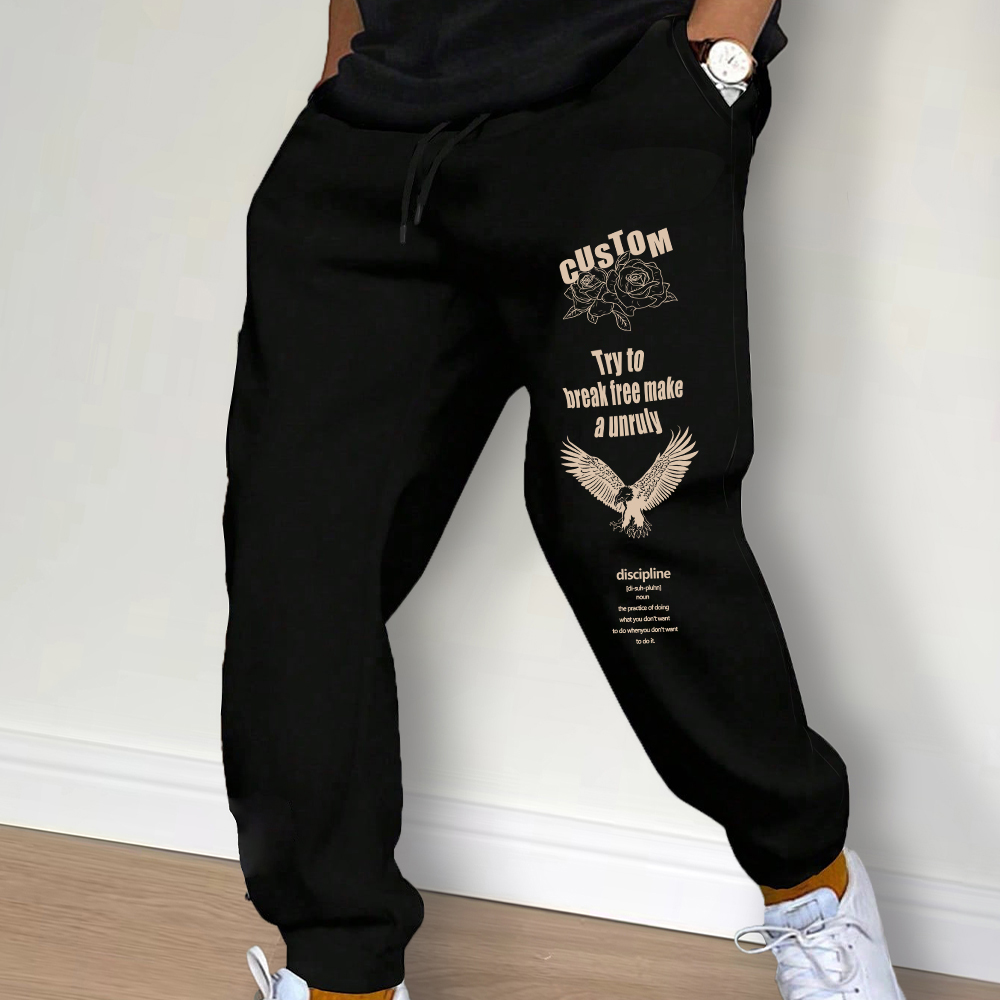 Streetwear Brands - Hommes pantalons de survêtement printemps automne