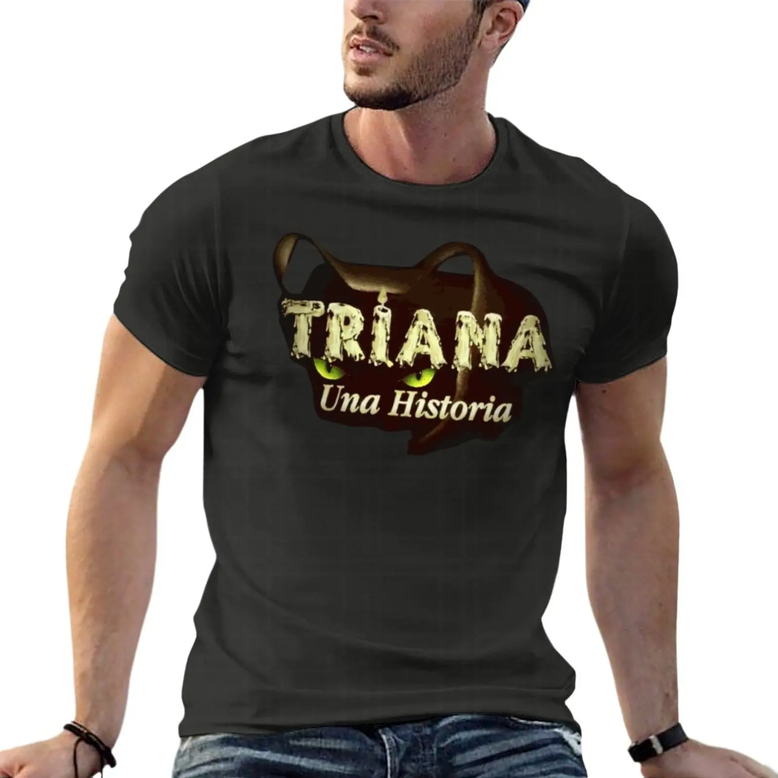 Streetwear Brands - Triana Una Historia-T-Shirt Surdimensionné pour Homme,