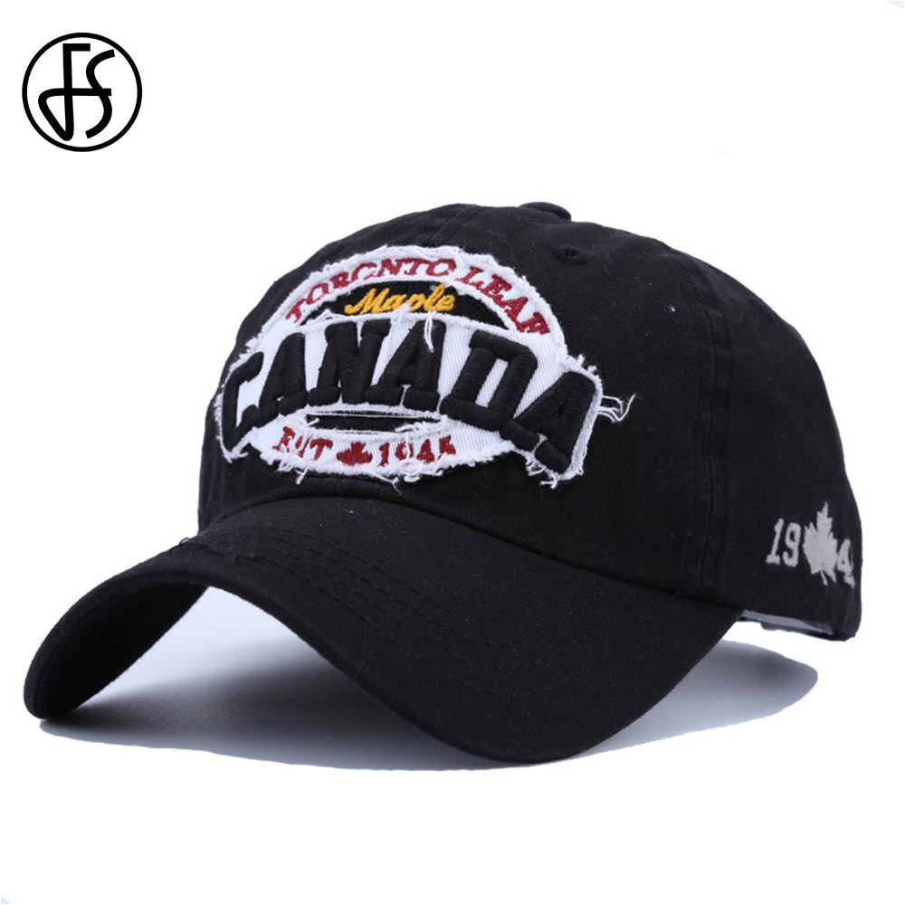 Streetwear Brand Canada - FS noir jaune feuille d'érable Canada