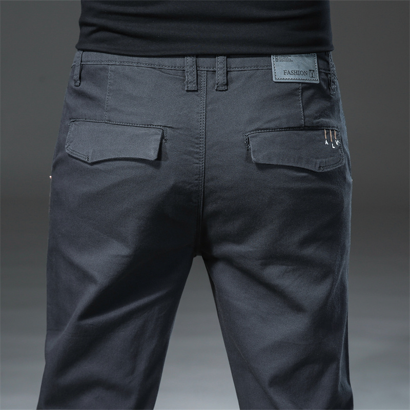 Pantalon droit en coton pour h - Streetwear Brand Pants avis et prix
