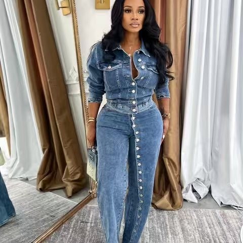 Ensemble en jean pour femme, 2 - Streetwear Brand Pants avis et prix