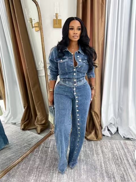 Ensemble en jean pour femme, 2 - Streetwear Brand Pants avis et prix