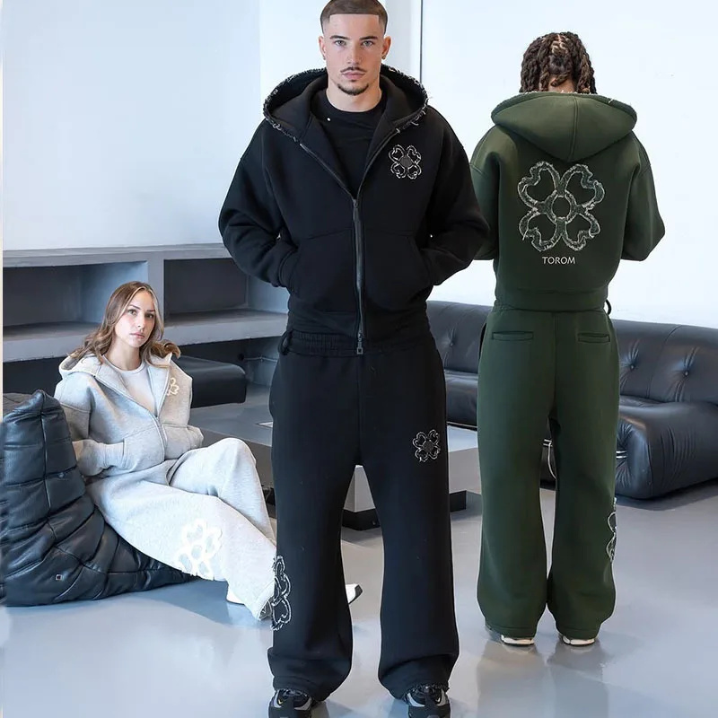 Ensemble survêtement homme pri - Streetwear Zipper avis et prix