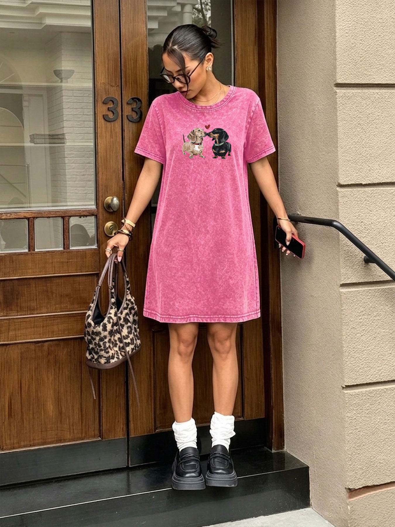 Robe T-shirt vintage délavée p - Streetwear Brand Heart avis et prix