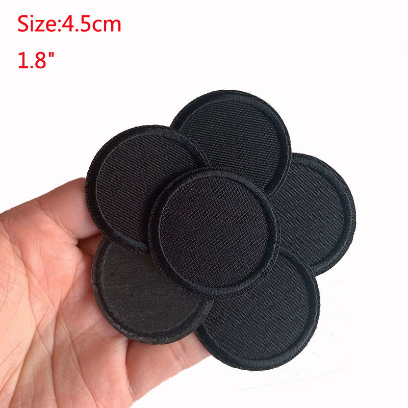 Patchs ronds noirs pour vêteme - Streetwear Brand Stickers avis et prix