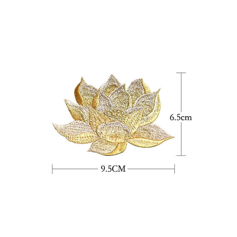 Patch fleur de Lotus rose pour - Streetwear Brand Stickers avis et prix