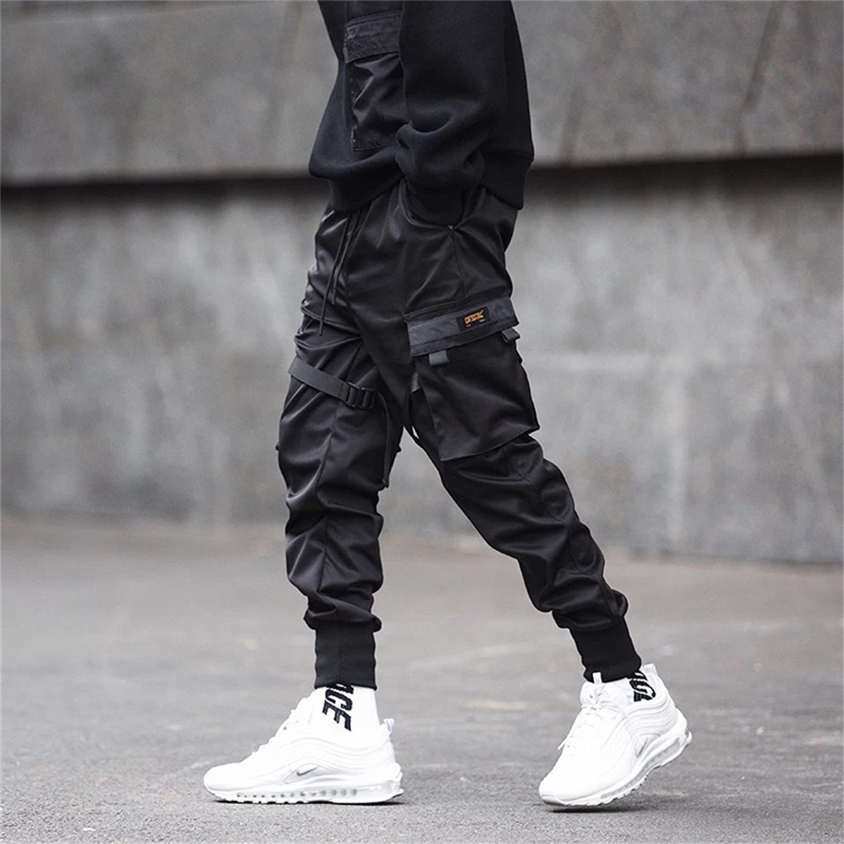 Pantalon Cargo Hip Hop noir, p - Gothic Streetwear Brand avis et prix