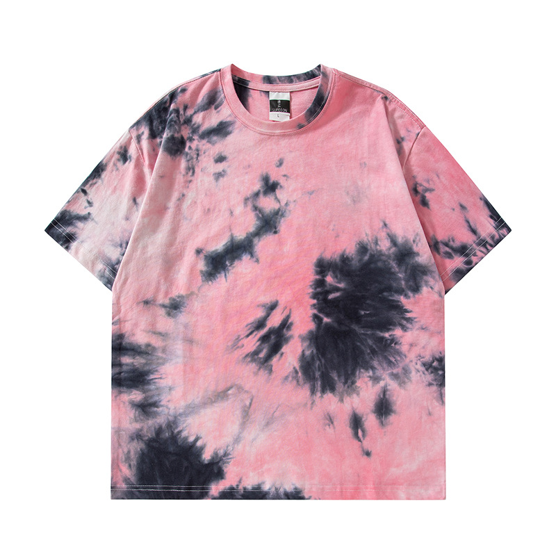 Mode cravate teint t-shirt Ins - Brand Streetwear Instagram avis et prix