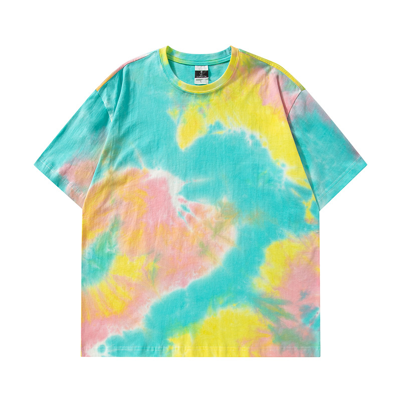 Mode cravate teint t-shirt Ins - Brand Streetwear Instagram avis et prix