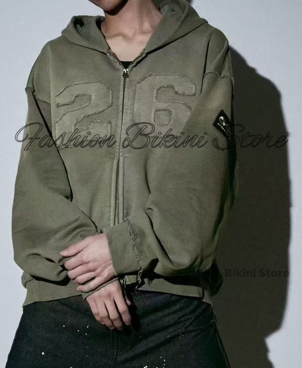NOUVEAU Sweat à capuche gris d - Streetwear Zipper avis et prix