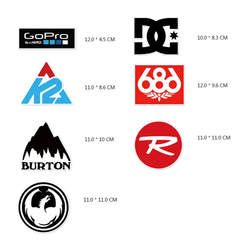Lot de 7 autocollants décorati - Streetwear Brand Stickers avis et prix