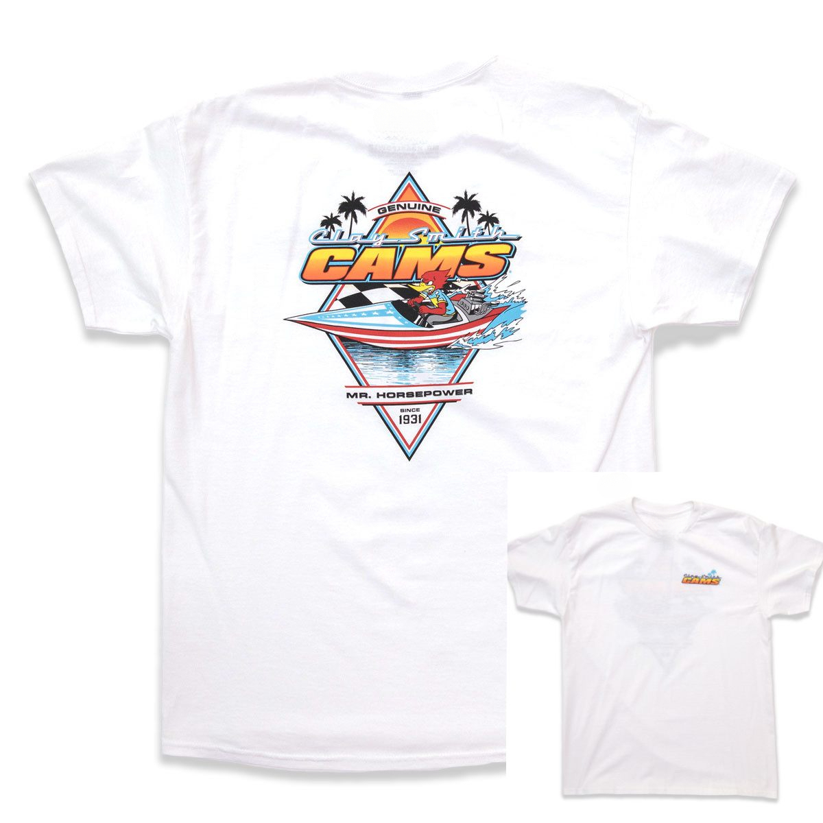 T-shirt en coton avec logo Red - Streetwear Brand Red Logo avis et prix