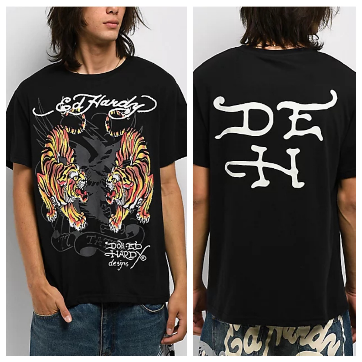 T-shirt tendance en coton avec - Streetwear Brand Heart avis et prix