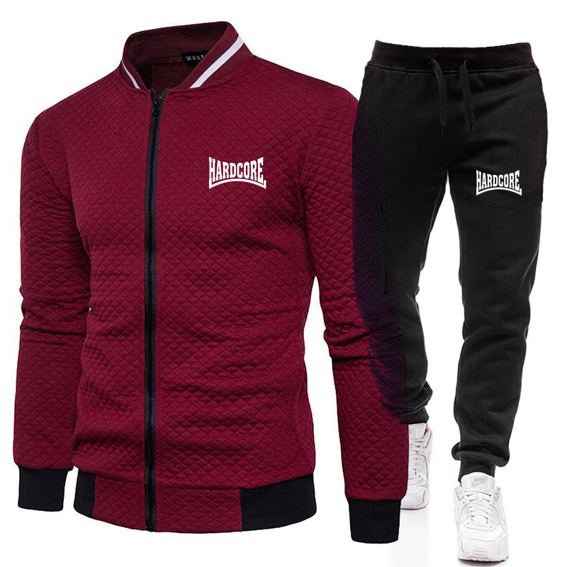 Ensemble de veste HARDCORE pou - Streetwear Zipper avis et prix