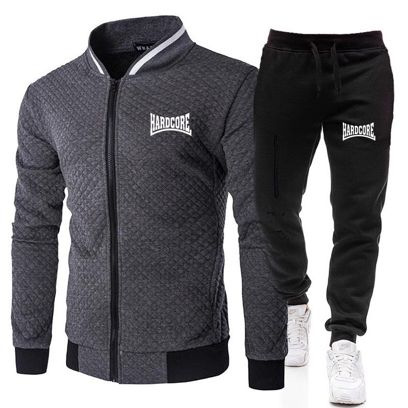 Ensemble de veste HARDCORE pou - Streetwear Zipper avis et prix