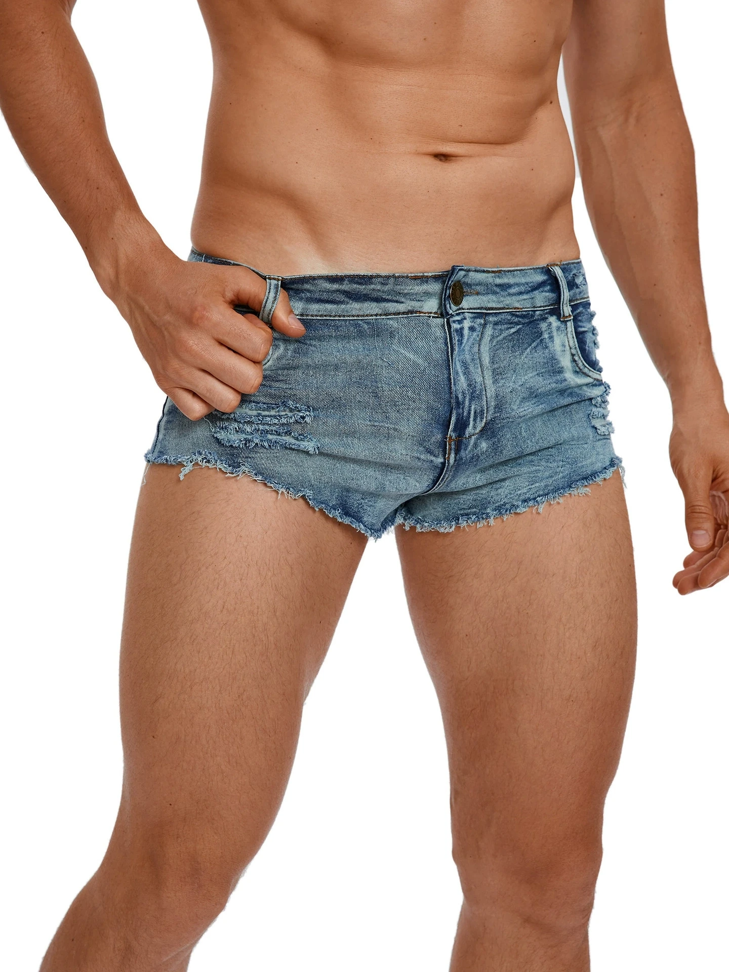Shorts en jean taille basse po - Streetwear Brand Shorts avis et prix