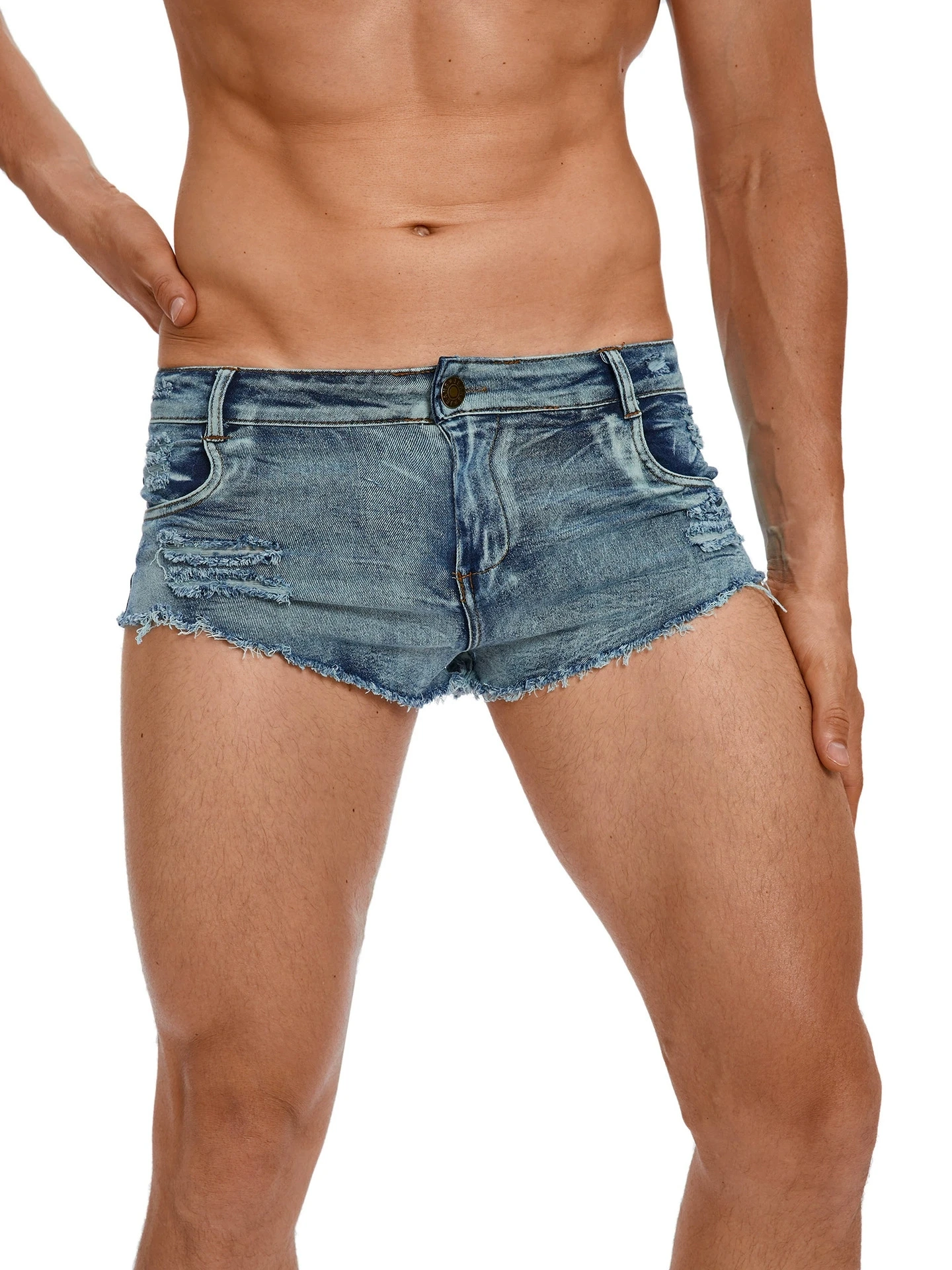 Shorts en jean taille basse po - Streetwear Brand Shorts avis et prix
