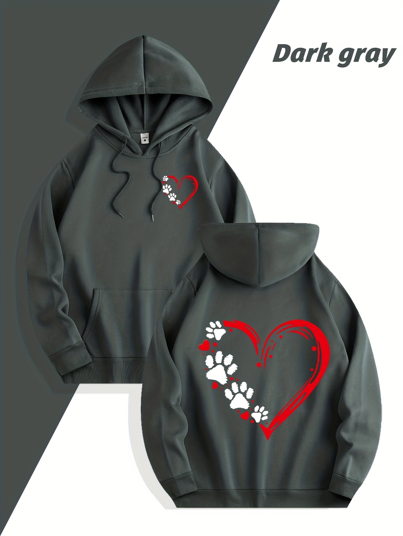Sweat-shirt pour homme à impri - Streetwear Brand Heart avis et prix