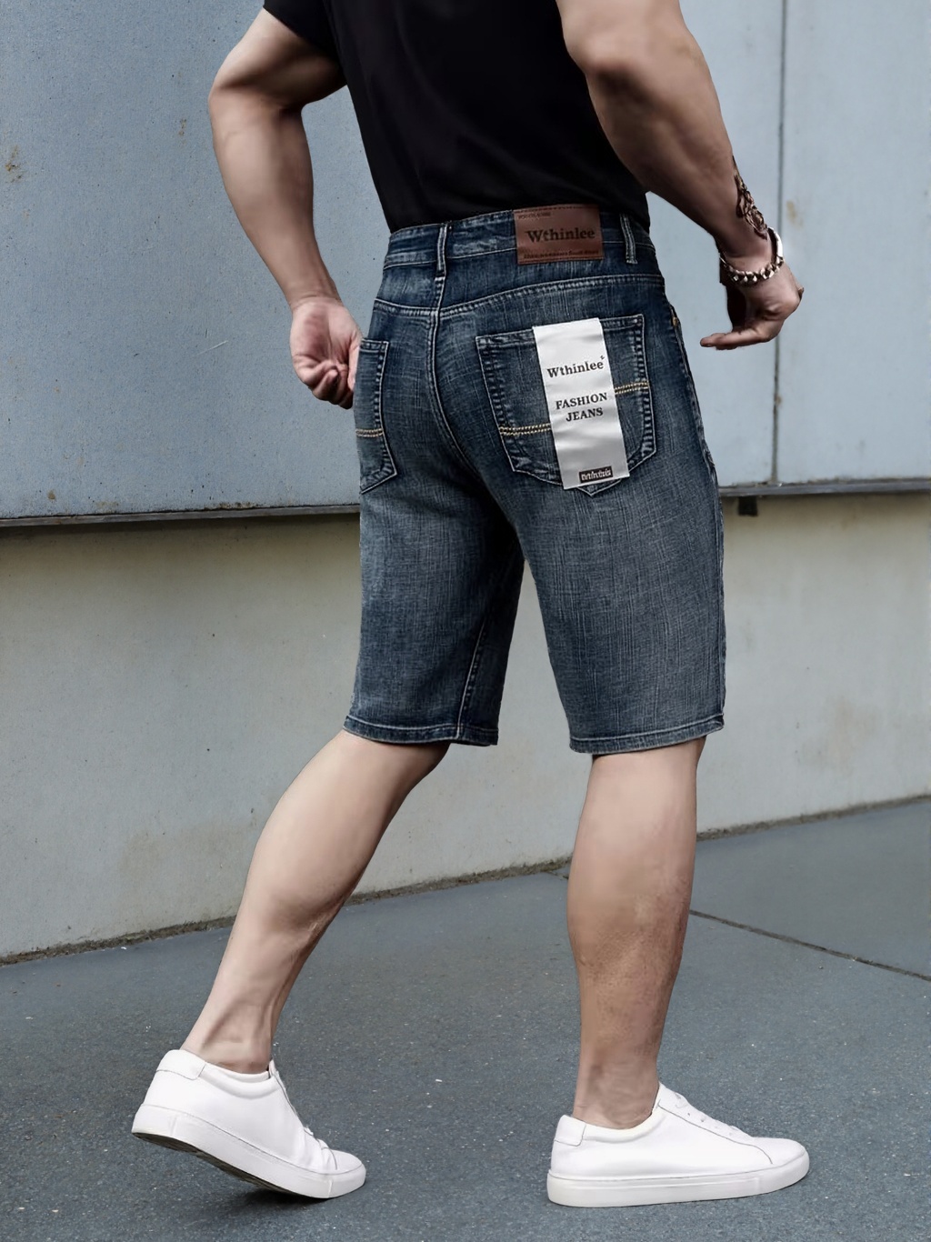 Wthinlee Nouveaux Jeans Décont - Streetwear Brand Shorts avis et prix